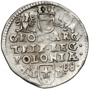 Sigismund III. Wasa, Trojak Poznań 1588 ID