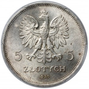 Sztandar 5 złotych 1930 - GŁĘBOKI