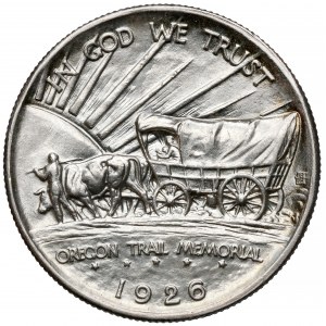 USA, 1/2 dollar 1926-S - Oregon Trail