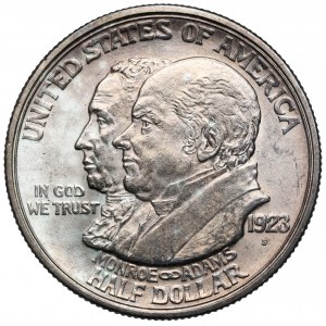 USA, 1/2 Dollar 1923-S - Hundertjahrfeier der Monroe-Doktrin
