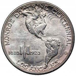 USA, 1/2 dolaru 1923-S - Stoleté výročí Monroeovy doktríny