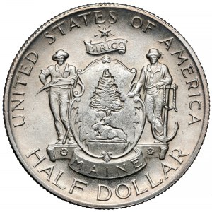 USA, 1/2 dolára 1920 - Maine Centennial