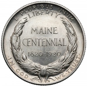 USA, 1/2 dollar 1920 - Maine Centennial