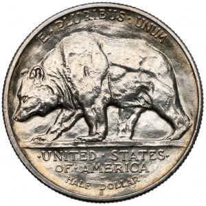 USA, 1/2 dolára 1925-S - Diamantové jubileum Kalifornie