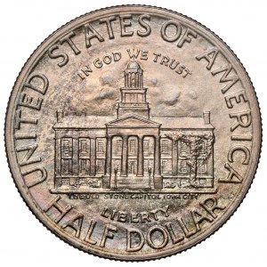 USA, 1/2 Dollar 1946 - Hundertjahrfeier von Iowa