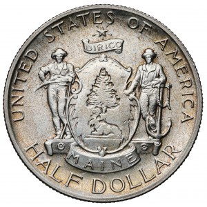 USA, 1/2 Dollar 1920 - Hundertjahrfeier von Maine