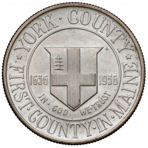 USA, 1/2 Dollar 1936 - York County, Maine Dreihundertjahrfeier