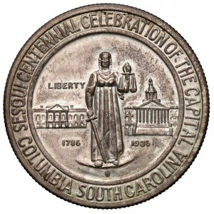 USA, 1/2 Dollar 1936-S - Columbia-Jahrhundertfeier