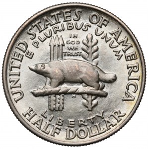 USA, 1/2 dollar 1936 - Wisconsin Territorial Centennial