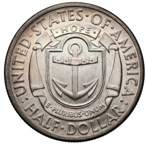USA, 1/2 dolaru 1936-D - Providence, Rhode Island Tercentenary