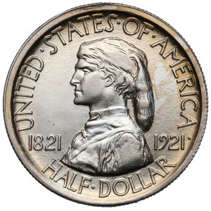USA, 1/2 dolára 1921 - Missouri Commemorative