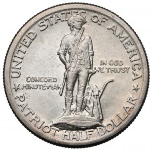 USA, 1/2 dolaru 1925 - Lexington-Concord Sesquicentennial
