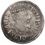 Sigismund III. Vasa, Trojak Olkusz 1596 - umgekehrtes N - sehr selten