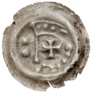 Řád německých rytířů, Brakteat Toruň - paže s praporcem (1236-1248)