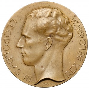Belgium, Leopold III, Medal 1943 - Oflag XC Lübeck
