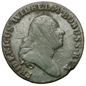 Prusy Południowe, Grosz 1798-E, Królewiec - RZADKI