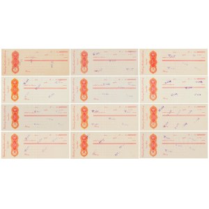 MODELY bankovek z roku 1948 téměř kompletní sada nominálních hodnot (12ks)