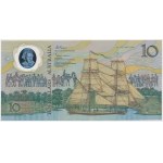 Austrália, 10 dolárov 1988 - polymér - v priečinku
