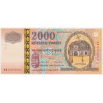 Maďarsko, 2 000 forintov 2000 milénium - v priečinku