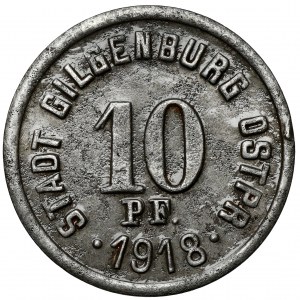 Gilgenburg (Dąbrówno) 10 fenig 1918