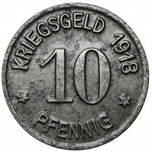 Gilgenburg (Dąbrówno) 10 fenig 1918