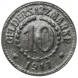 Posen (Poznaň) 10 fenig 1917