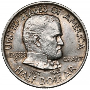 USA, 1/2 dollar 1922 - Ulysses S. Grant