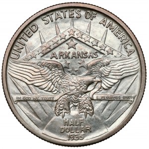 USA, 1/2 Dollar 1935 - Arkansas