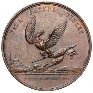 Pamětní medaile k listopadovému povstání 1831 - FATA ASPERA VINCES