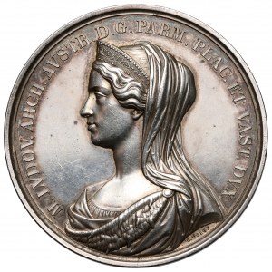 Italien, Marie Louise (Ehefrau von Napoleon), Medaille 1842
