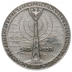 TV-Sender Medaille auf Ślęza 1957