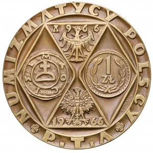 Medal, Tysiąc lat monety polskiej 1966