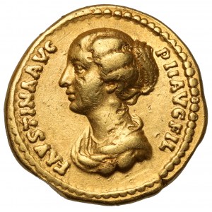 Faustina II. die Jüngere (161-175 n. Chr.) Aureus, Rom