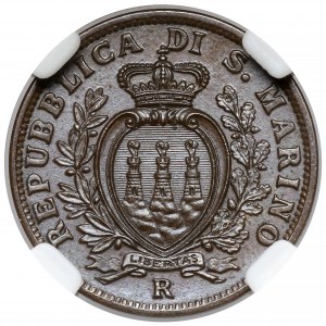 San Marino, 5 centesimi 1938-R
