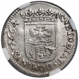 Italien, Massa di Lunigiana, 8 bolognini 1664
