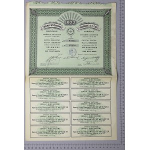 Bank Wschodni w Warszawie, Em.4, 10x 500 mkp 1922