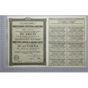 Bank für Handel und Industrie, Em.13, 10x £1.000 1928