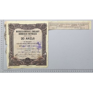 Modrzejowskie Zakłady Górniczo-Hutnicze, 20x 50 Zloty 1927