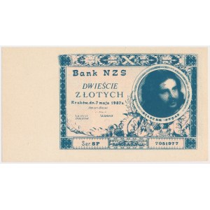 Solidarität, 200 Zloty 1987 - Staszek Pyjas