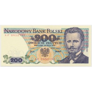 200 złotych 1976 - AF