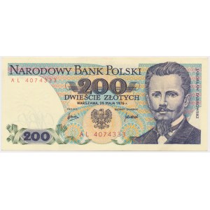 200 złotych 1976 - AL