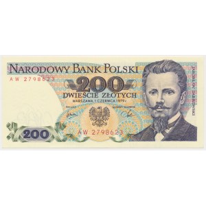 200 złotych 1979 - AW