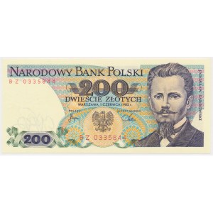 200 złotych 1982 - BZ