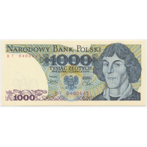1 000 PLN 1979 - BT