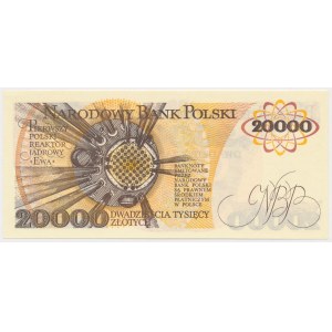 20.000 złotych 1989 - Y