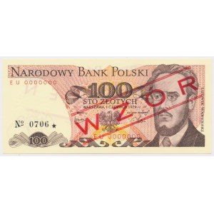 100 Zloty 1979 - MODELL - EU 0000000 - Nr.0706