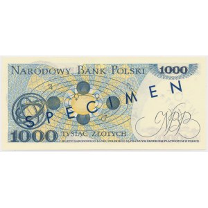 1.000 zł 1975 - WZÓR - A 0000000 - No.1287