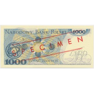 1.000 zł 1979 - WZÓR - BM 0000000 - No.0654