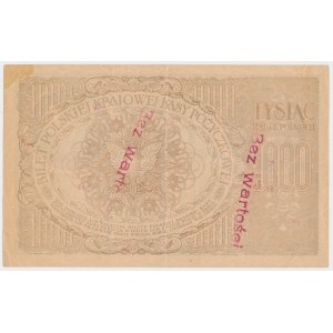 1.000 mkp 1919 - gestempelt Ohne Wert