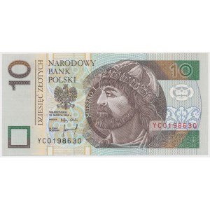 PLN 10 1994 - náhradná séria - YC